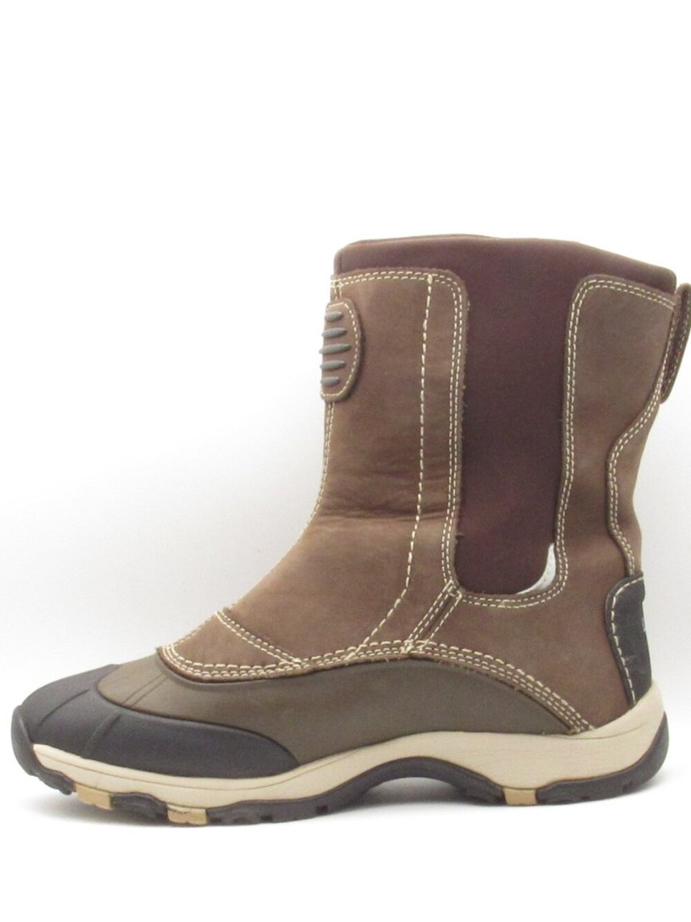 LL Bean Brown Boots Storm Chaser Tek 2.5 Slip On Boots Women's Size 8 Waterproof - Picture 8 of 10